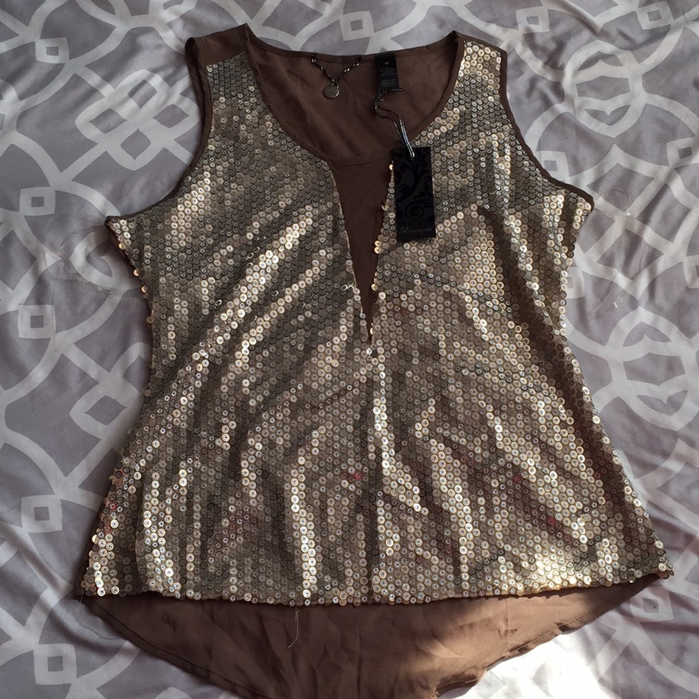 🌟BKE sequin glitter top🌟